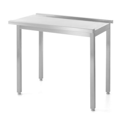 Vykládací stůl pro myčky nádobí, bez zpětného chodu – šroubovaný, HENDI, Kitchen Line, 1100x600x(H)850mm | 237656